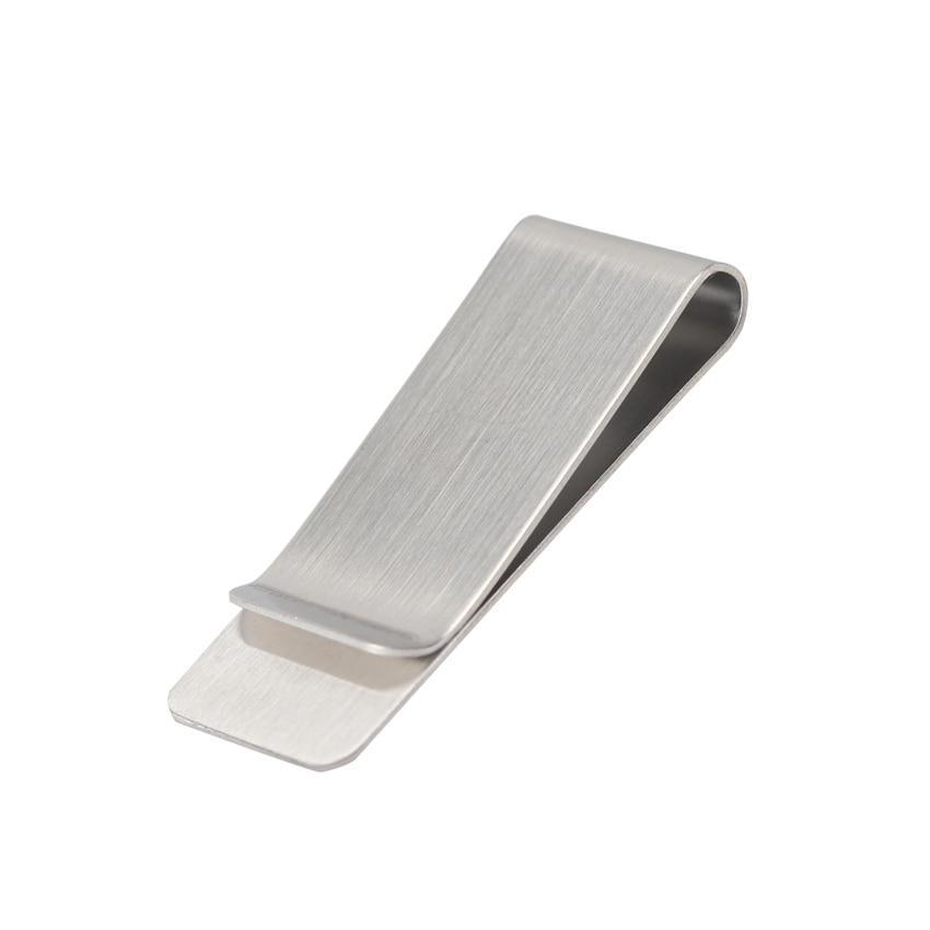 1PC High Quality Stainless Steel Metal Money Clip